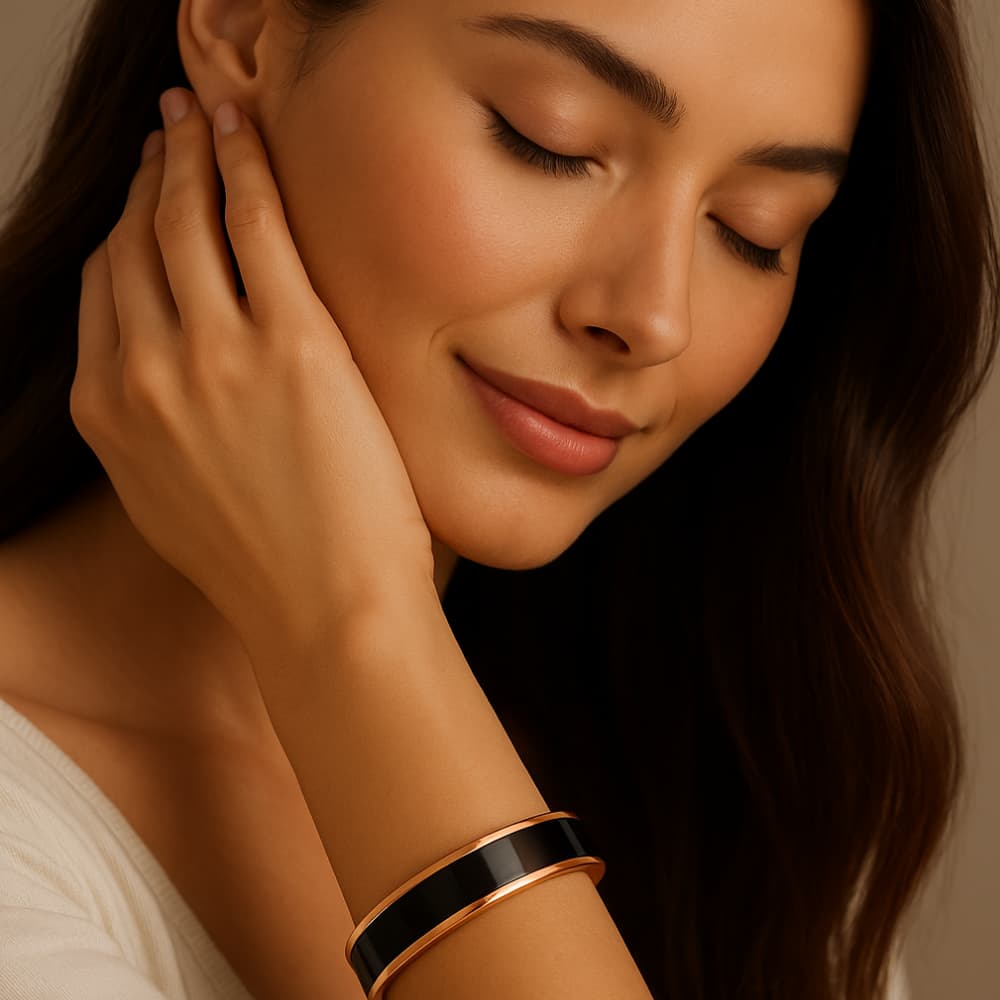 NÉO : Le bracelet bien-être - En cuivre pur inspiré de la Magnétothérapie