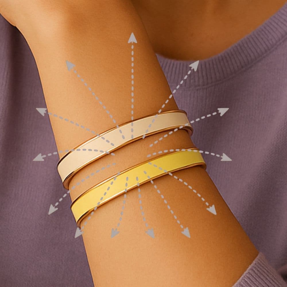 NÉO : Le bracelet bien-être - En cuivre pur inspiré de la Magnétothérapie
